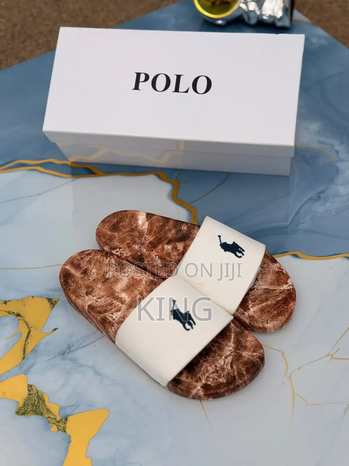 Polo Ralph Lauren Signature Pony Camouflage Slides.