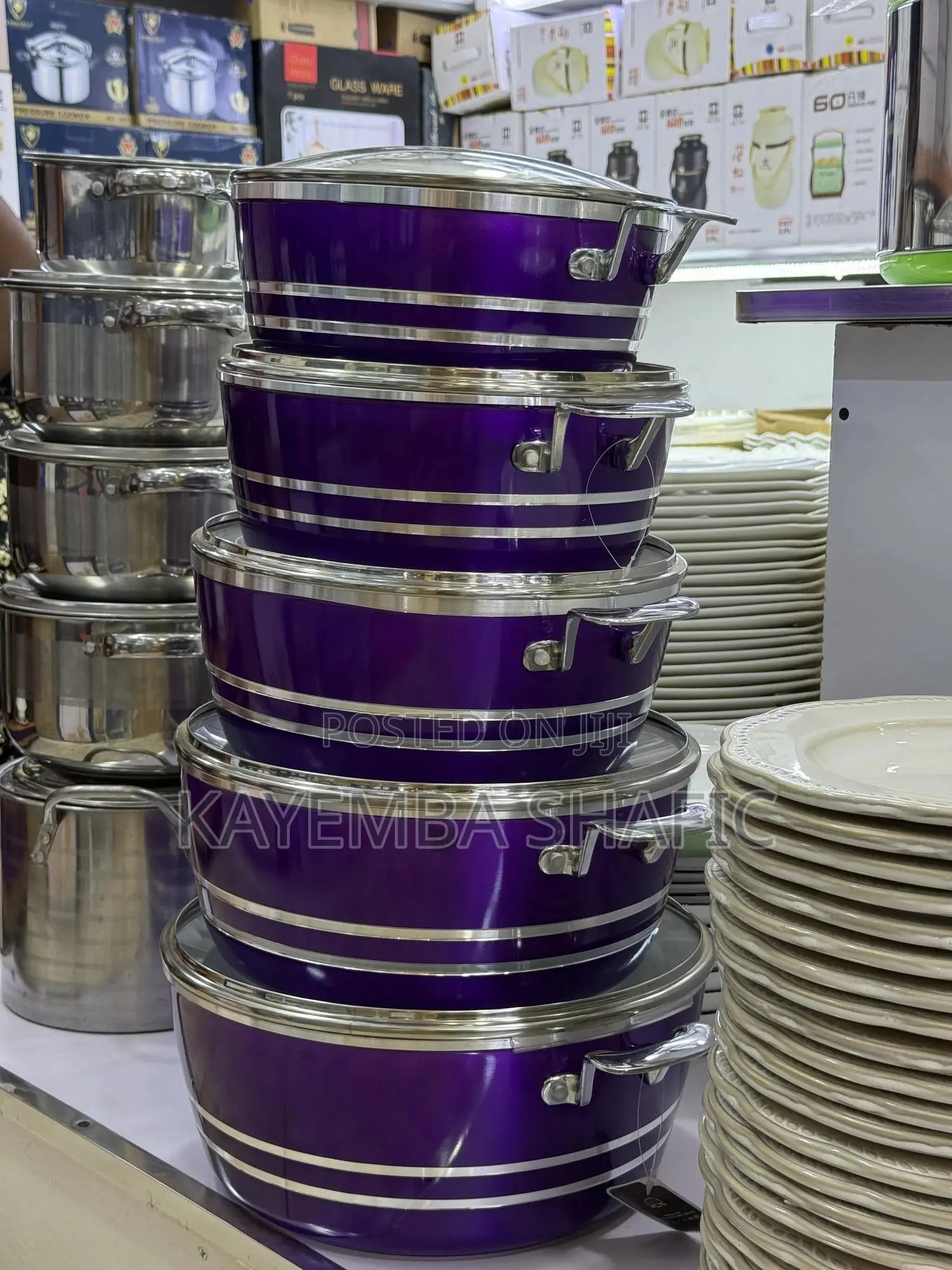 Die-Cast Aluminium Stockpot and Casserole Cookware Set