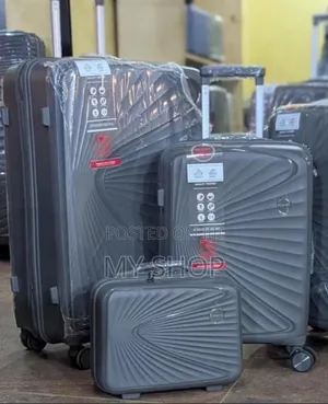 Elegant Rolling Suitcases for Kwanjula Honeymoon Travel