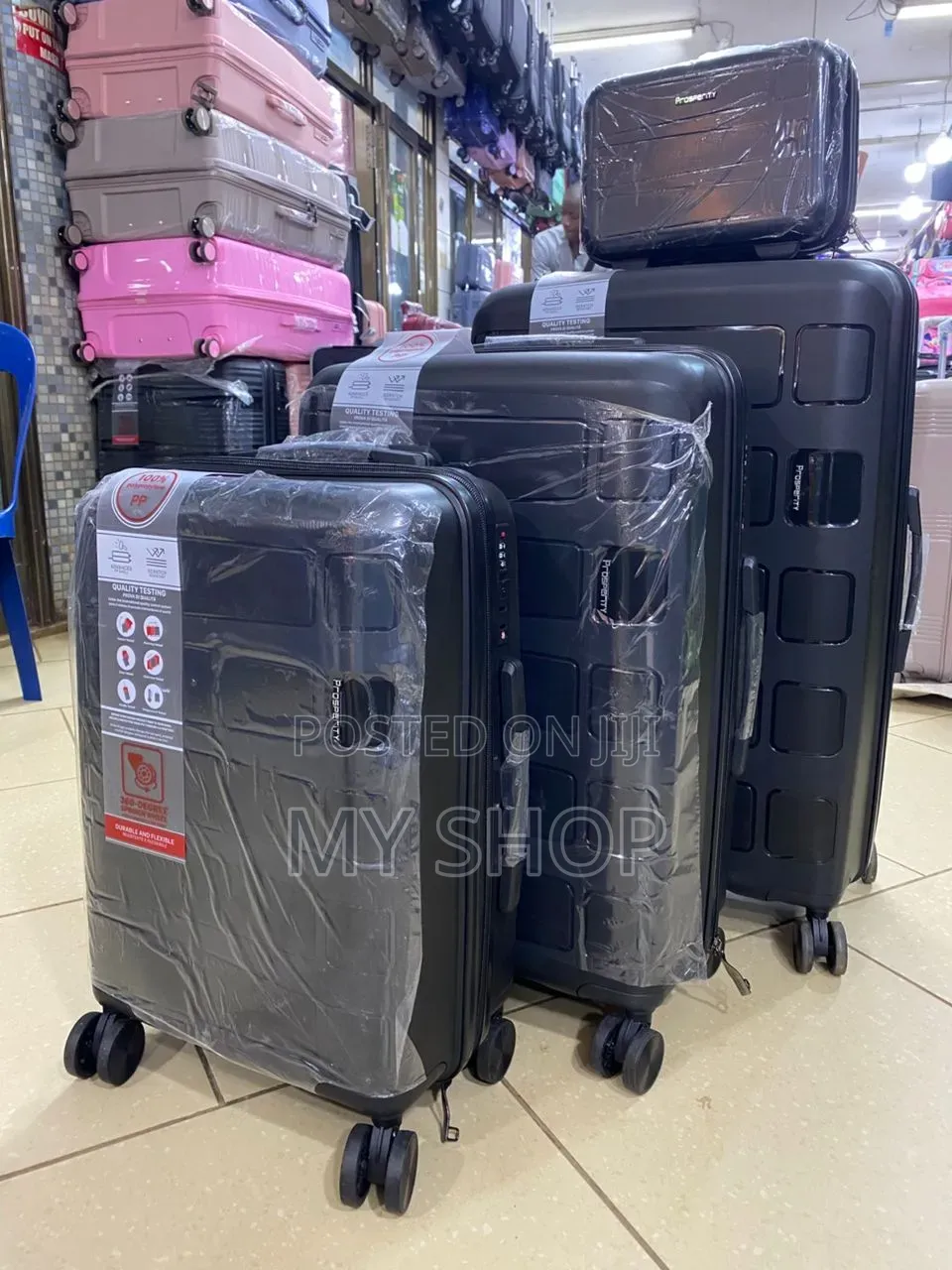 Classic Plastic Suitcases Set for Men and Women -Free Delivery