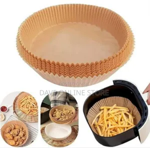 Disposable Air Fryer Parchment Paper Liners (Round)