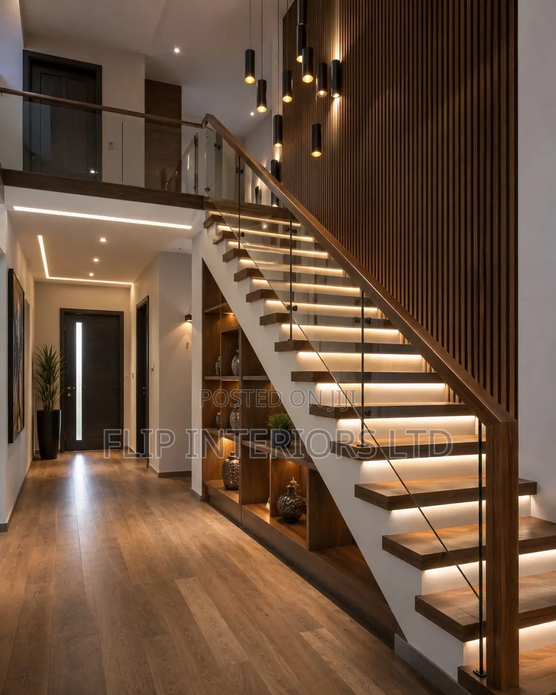Contemporary Home Staircase Space Enhancement Solutions