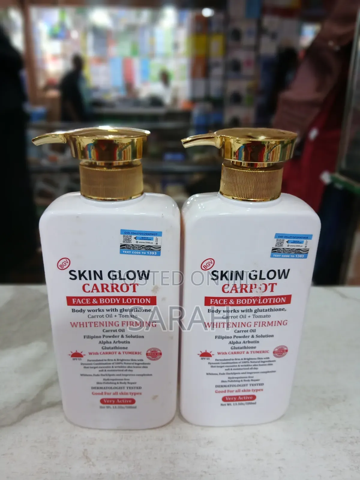 BGV Skin Glow Carrot Face Body Lotion