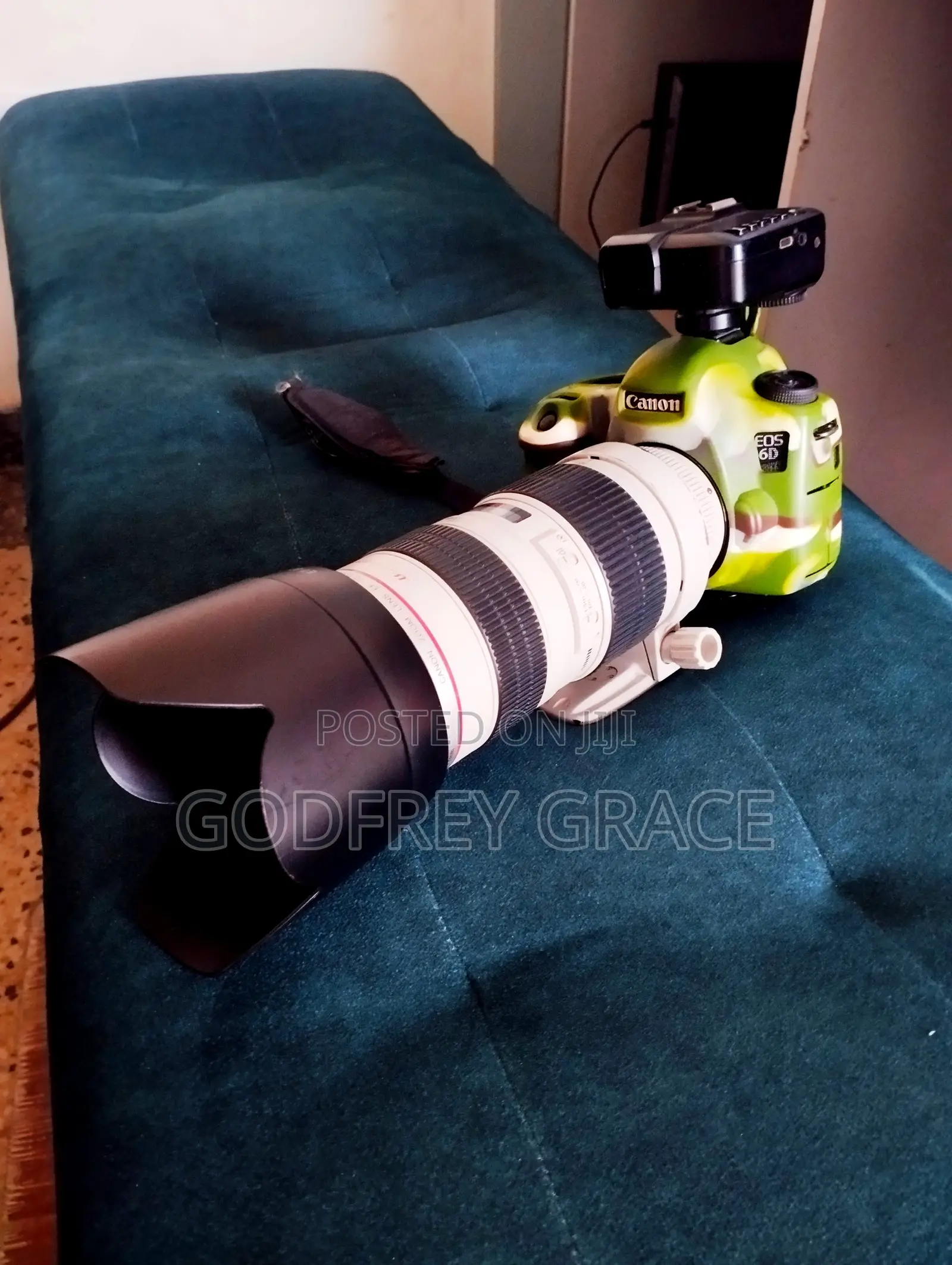 Canon 6d With 70-200mm White Lens