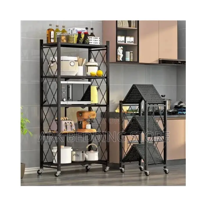 Angle Collapsible 5- Shelf Unit