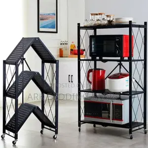 Mobile Storage Shelf on Wheels