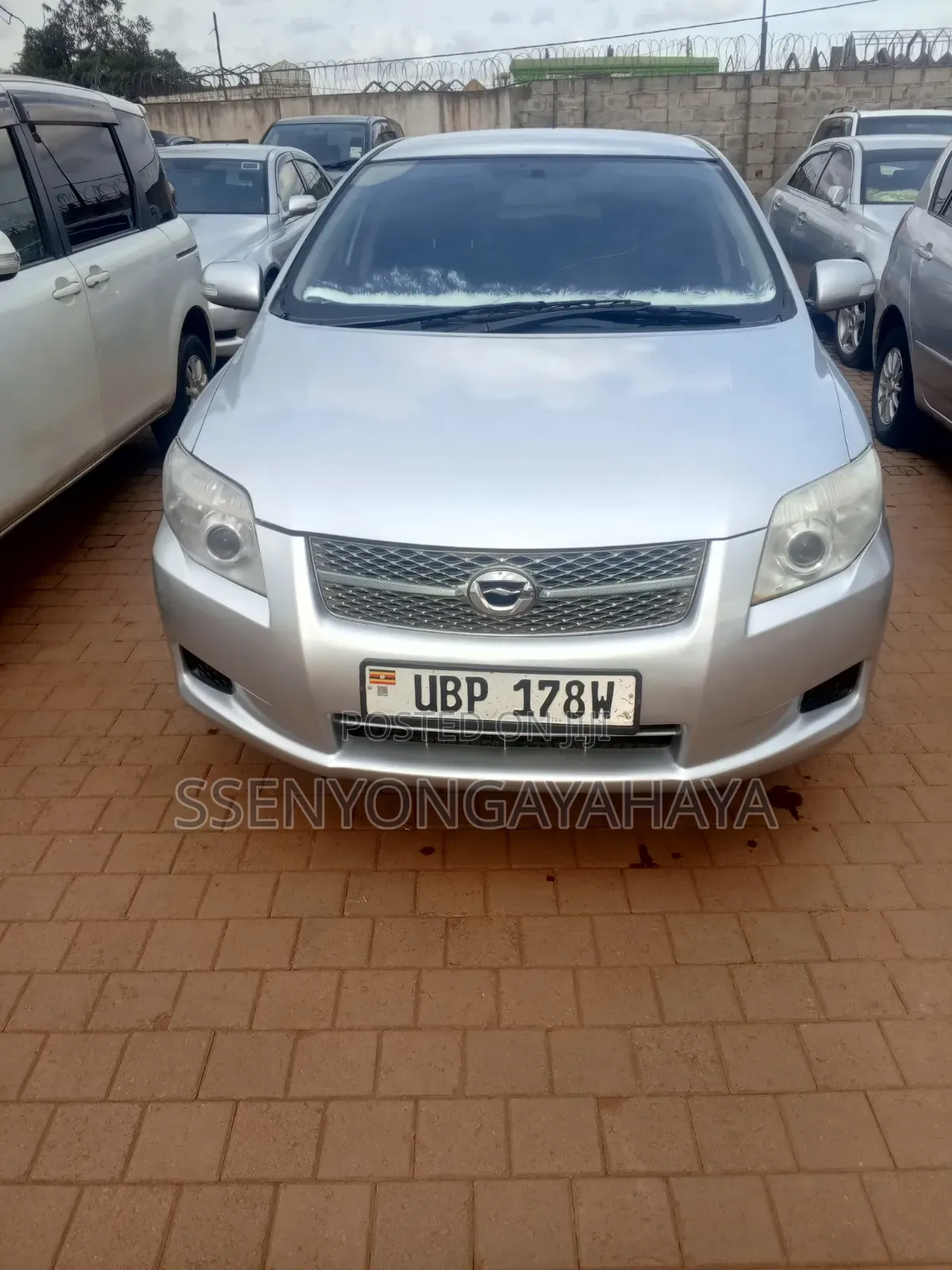 Toyota Corolla Fielder 2007 Silver