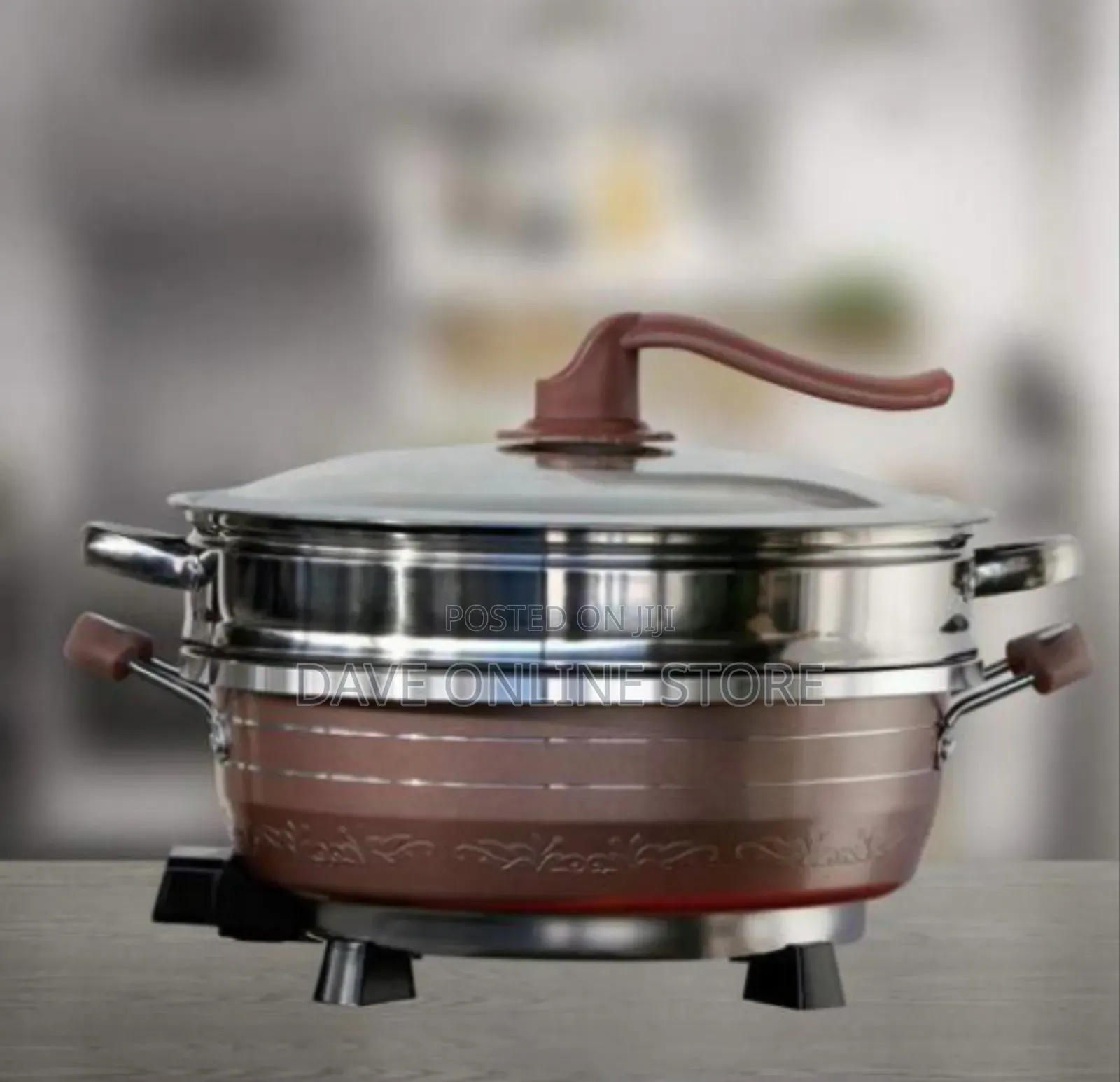 Versatile Electric Multi-Cooker and Steamer Set