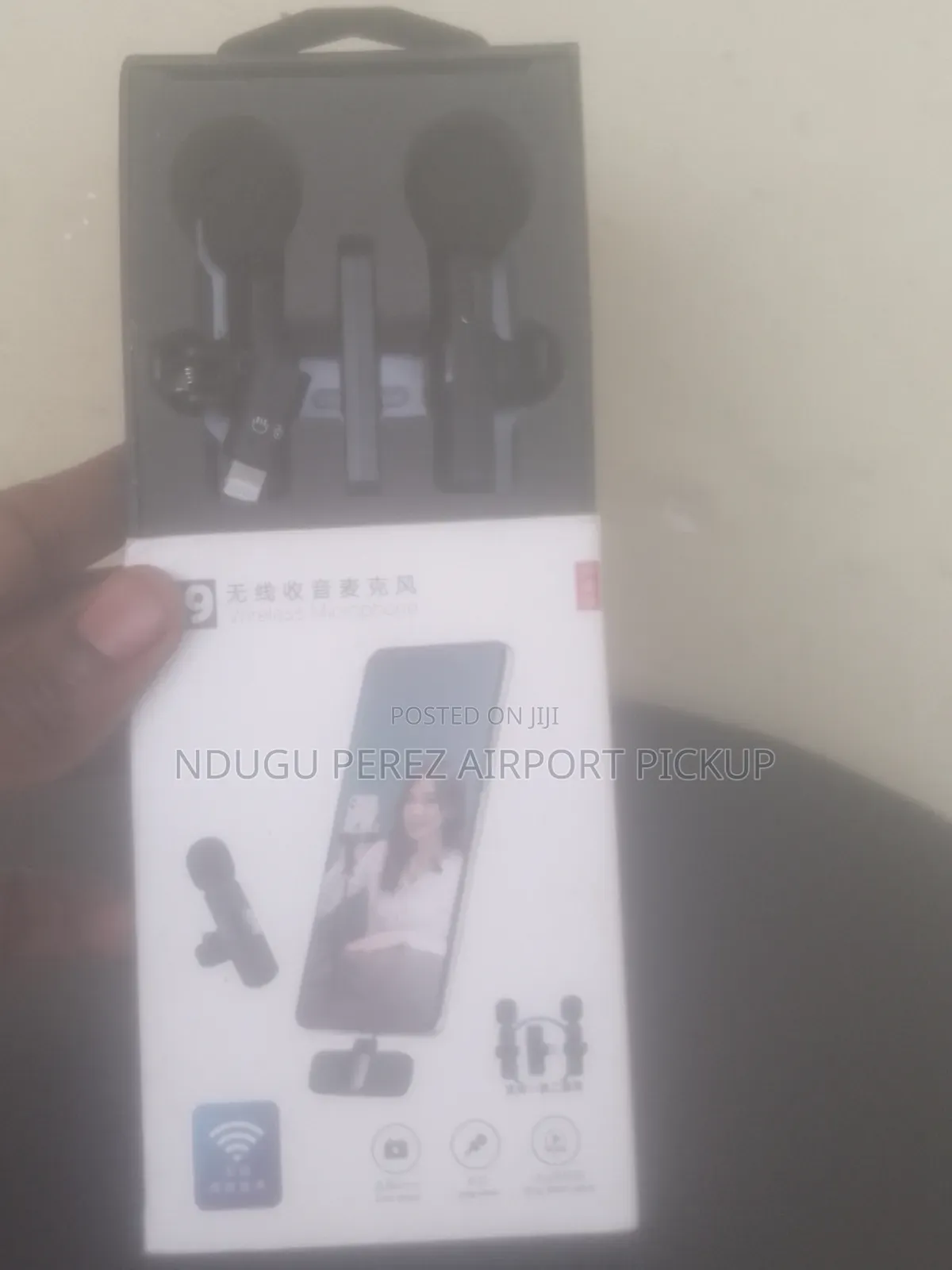  Double Wireless Microphone for Both iPhone Android