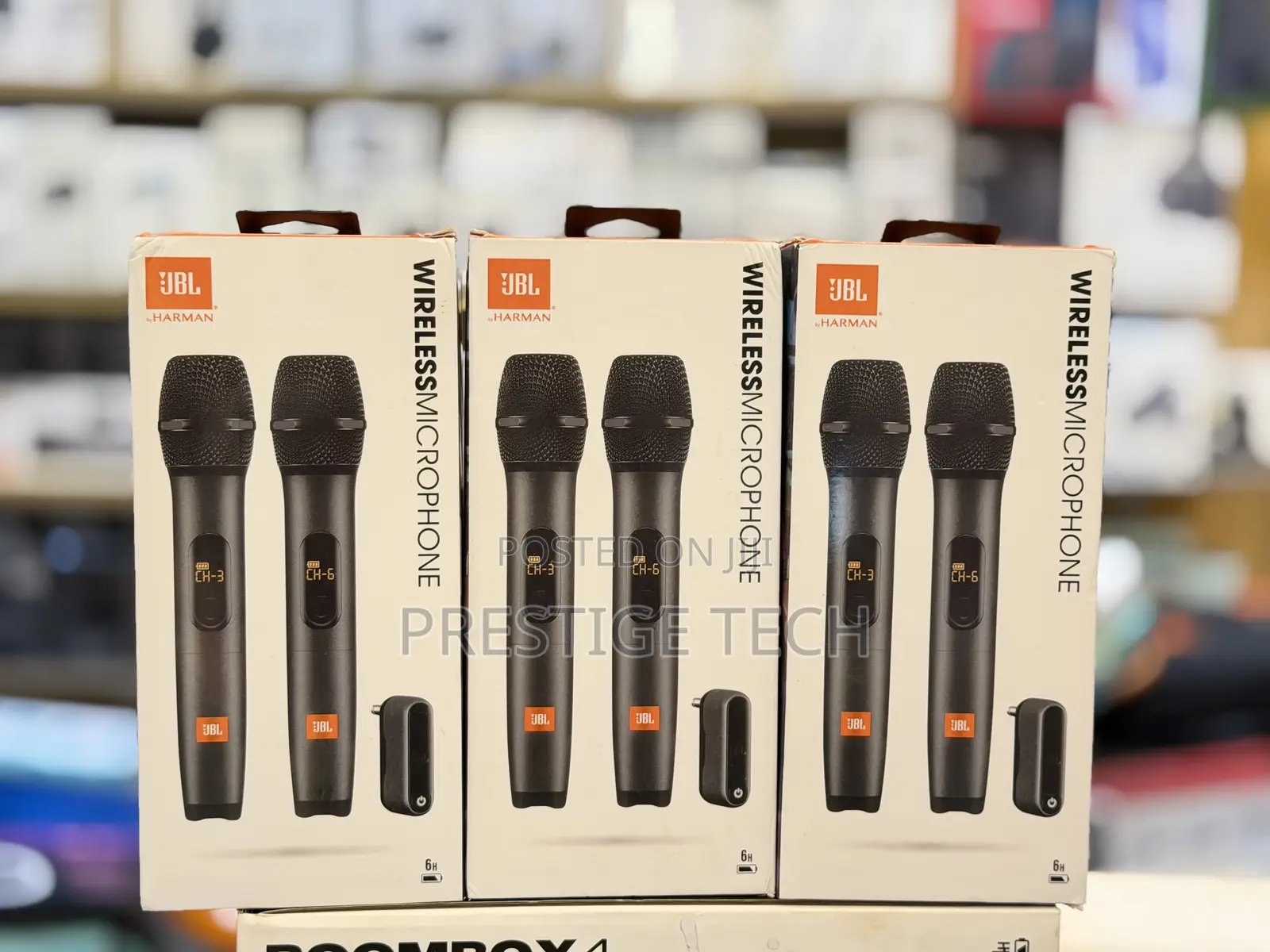JBL Partybox Wireless Microphone Dual (Pair) Rechargeable