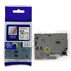 P-touch Tape Cassette Labeling Tape 12mm