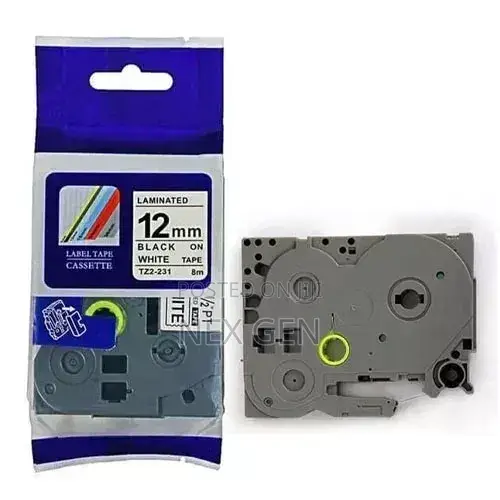 P-touch Tape Cassette Labeling Tape 12mm