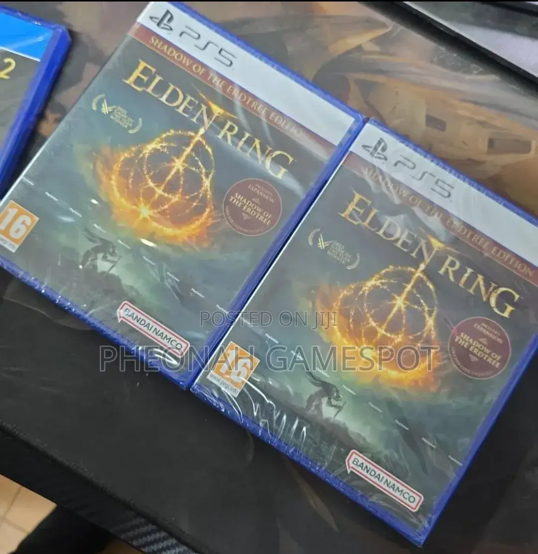 Elden Ring Shadow of Erdtree Edition Game Cd for Ps5