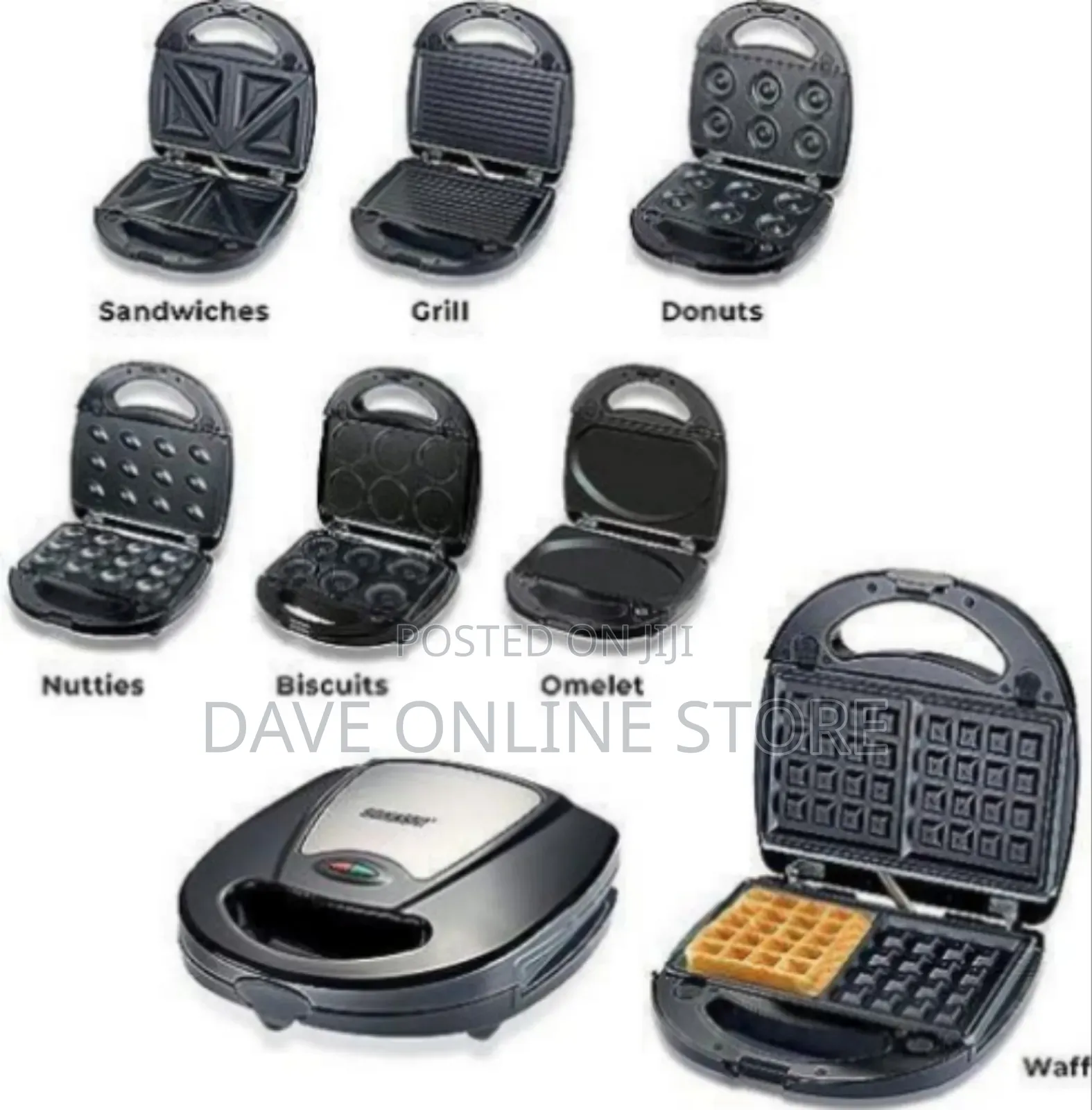 Sonashi 7-in-1 Multi Snack Maker