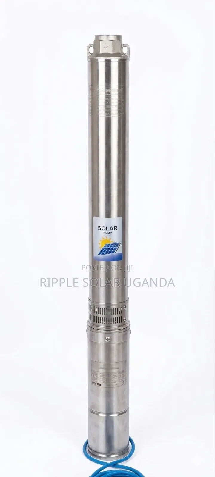 600w Solar Borehole Pump 85m Head Deep Well Kampala