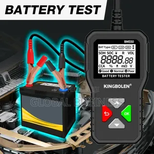 Durable Battery Powered Kingbolen Bm550 Battery Tester