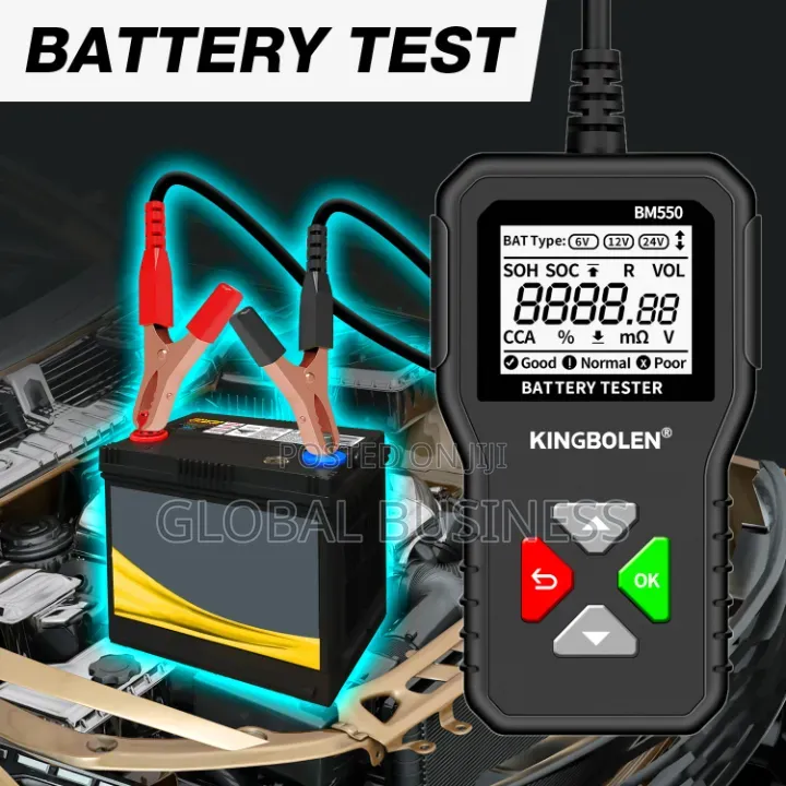Durable Battery Powered Kingbolen Bm550 Battery Tester