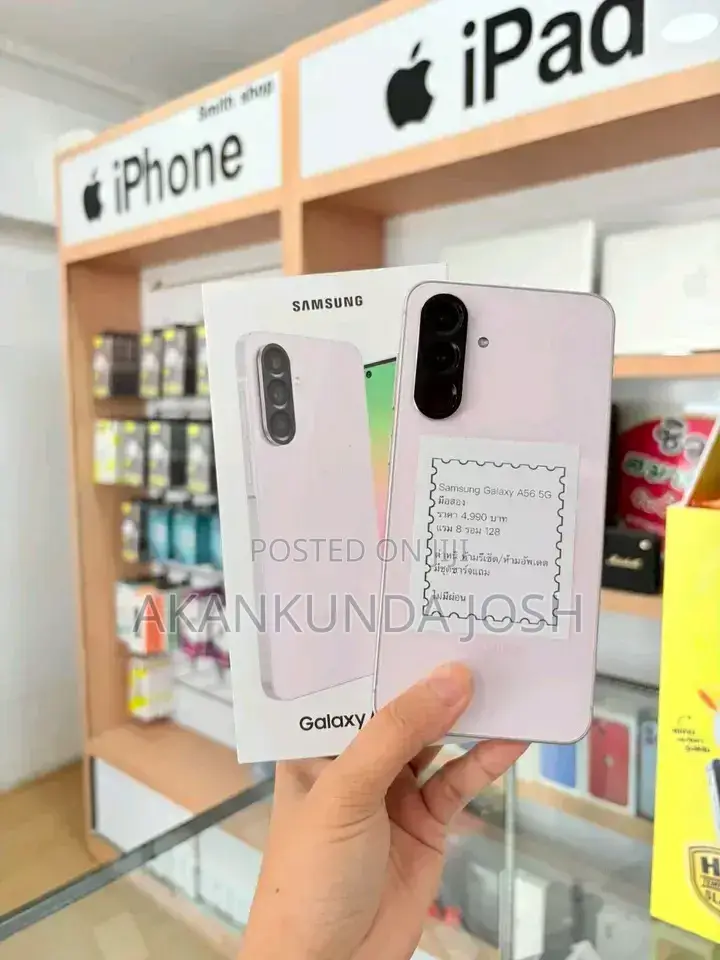 New Samsung Galaxy A56 256 GB Pink