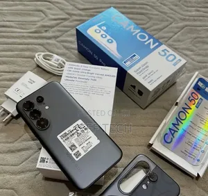 New Tecno Camon 50 Pro 256 GB Black