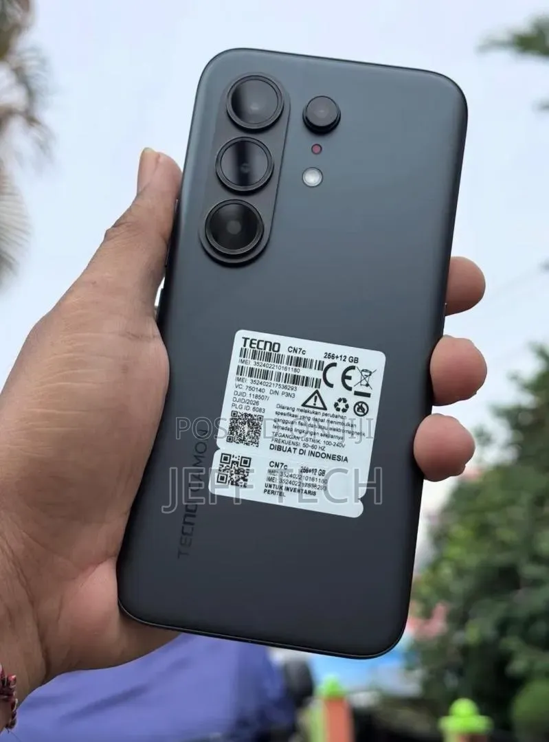 New Tecno Camon 50 Pro 256 GB Black