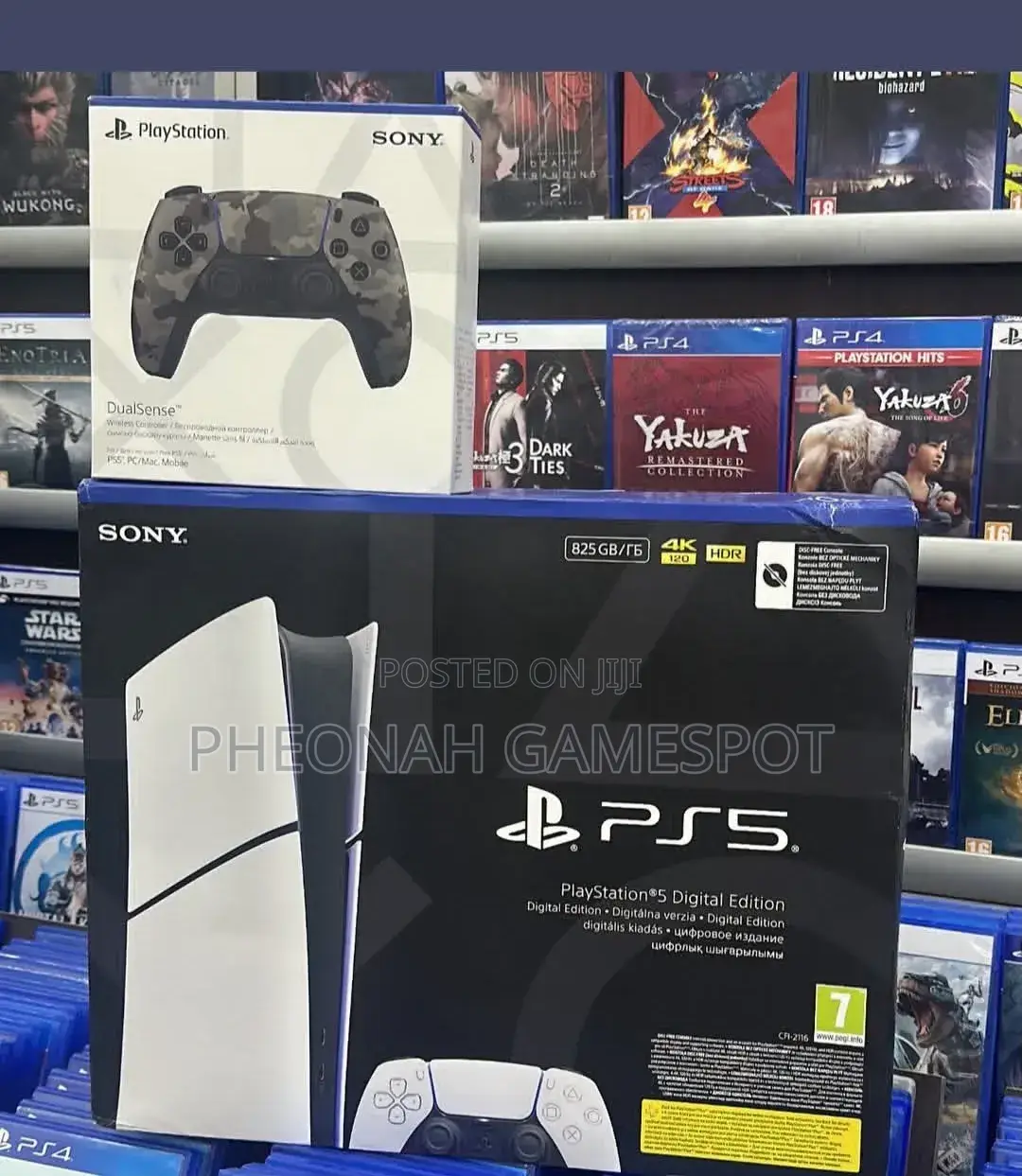 Digital Ps5 Slim With an Extra Controller. Brand New. Comes With 2pads