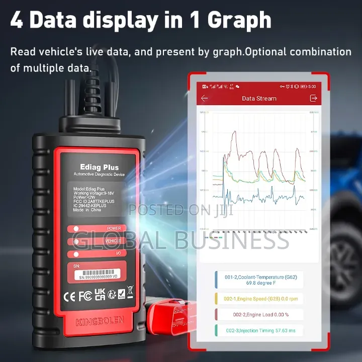 Ediag Car Diagnostic Scanner – Professional Auto Scanner