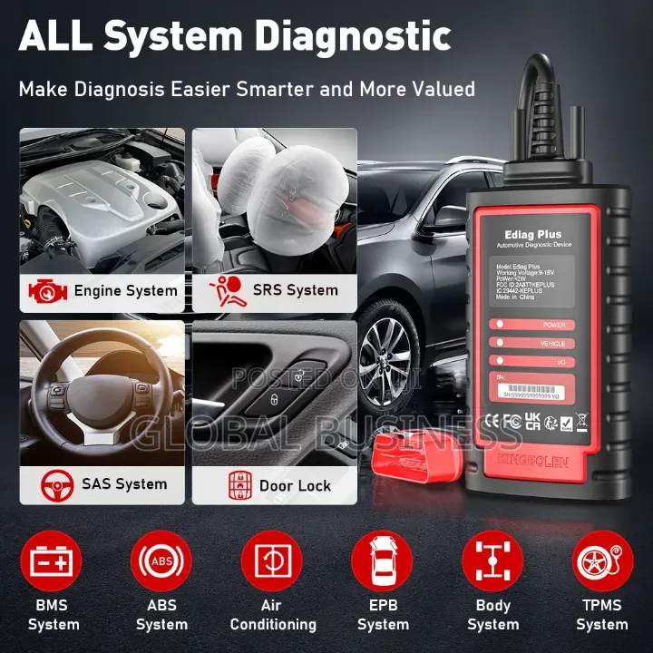 Ediag Car Diagnostic Scanner – Professional Auto Scanner
