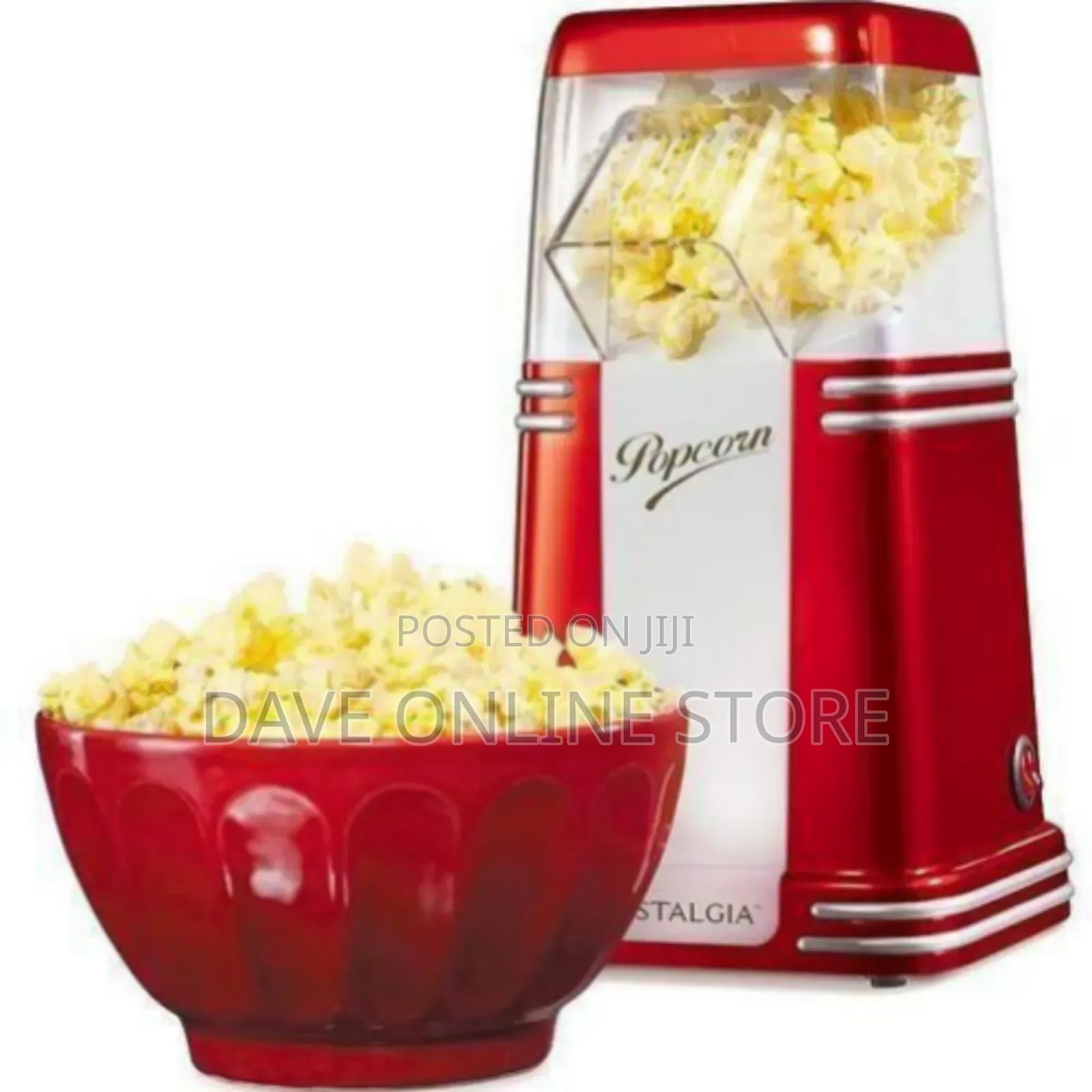 Retro Hot Air Popcorn Maker