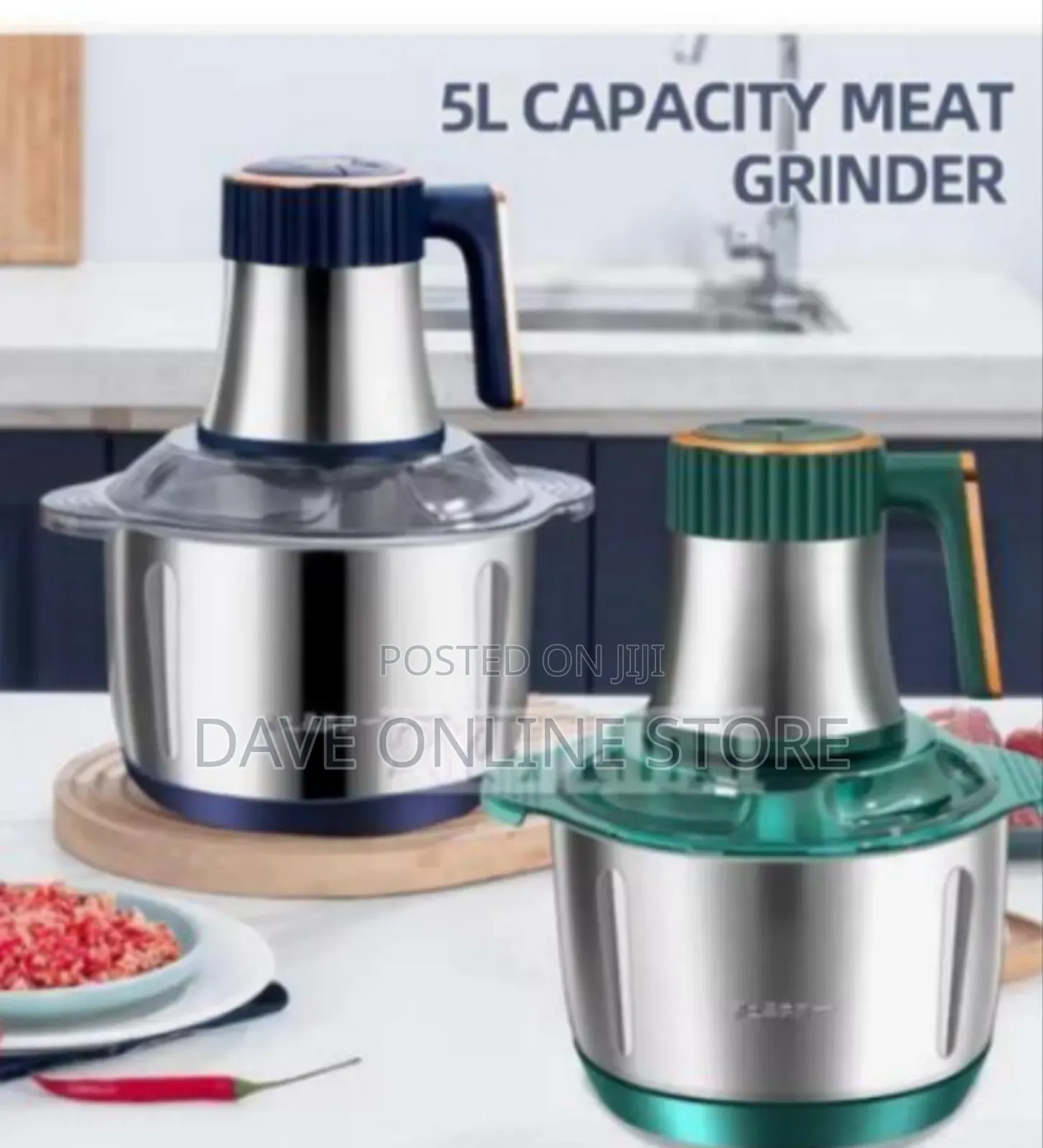Hoffmans Powerful Electric Food Chopper / Grinder