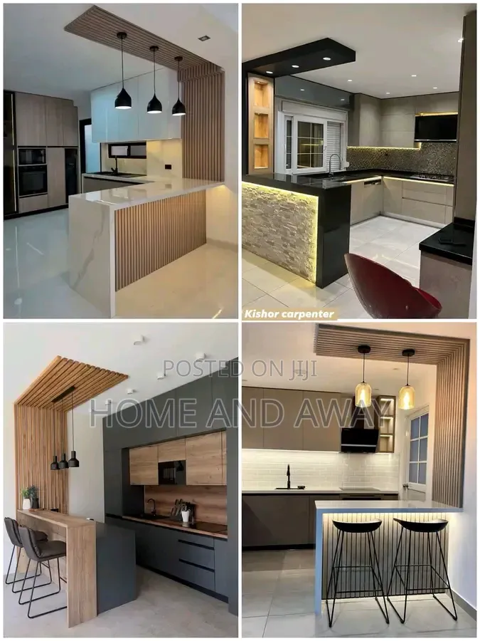 Island Provisioned Kitchen Cabinets All Designs 880,000/- Per Meter