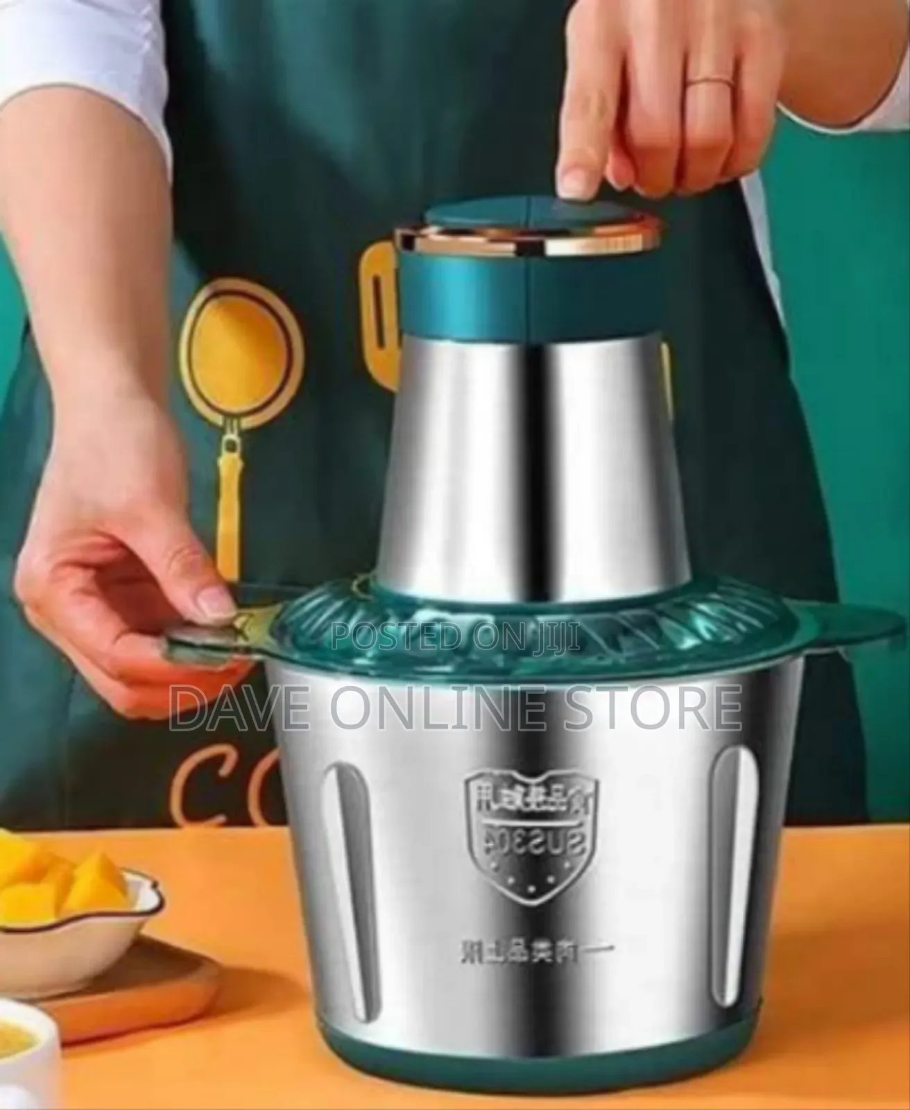 Hoffmans Professional Stainless Steel Electric Food Processor
