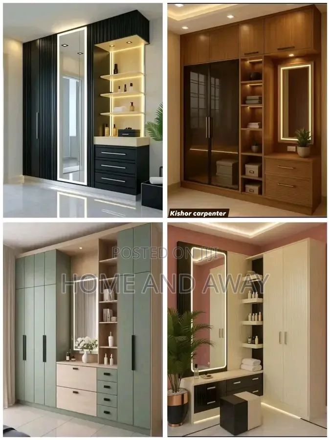Cabinet Wardrobes in Any Colour From 1,000,000/- Per Running Meter