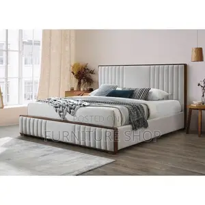 Gray Wood Finished Bed 5x6