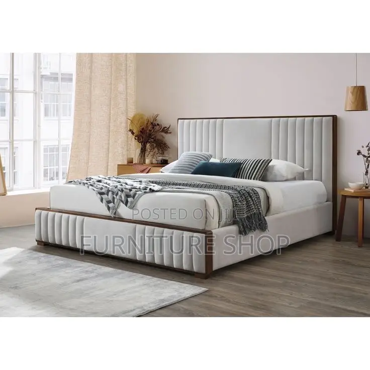 Gray Wood Finished Bed 5x6
