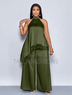 Satin Two Piece