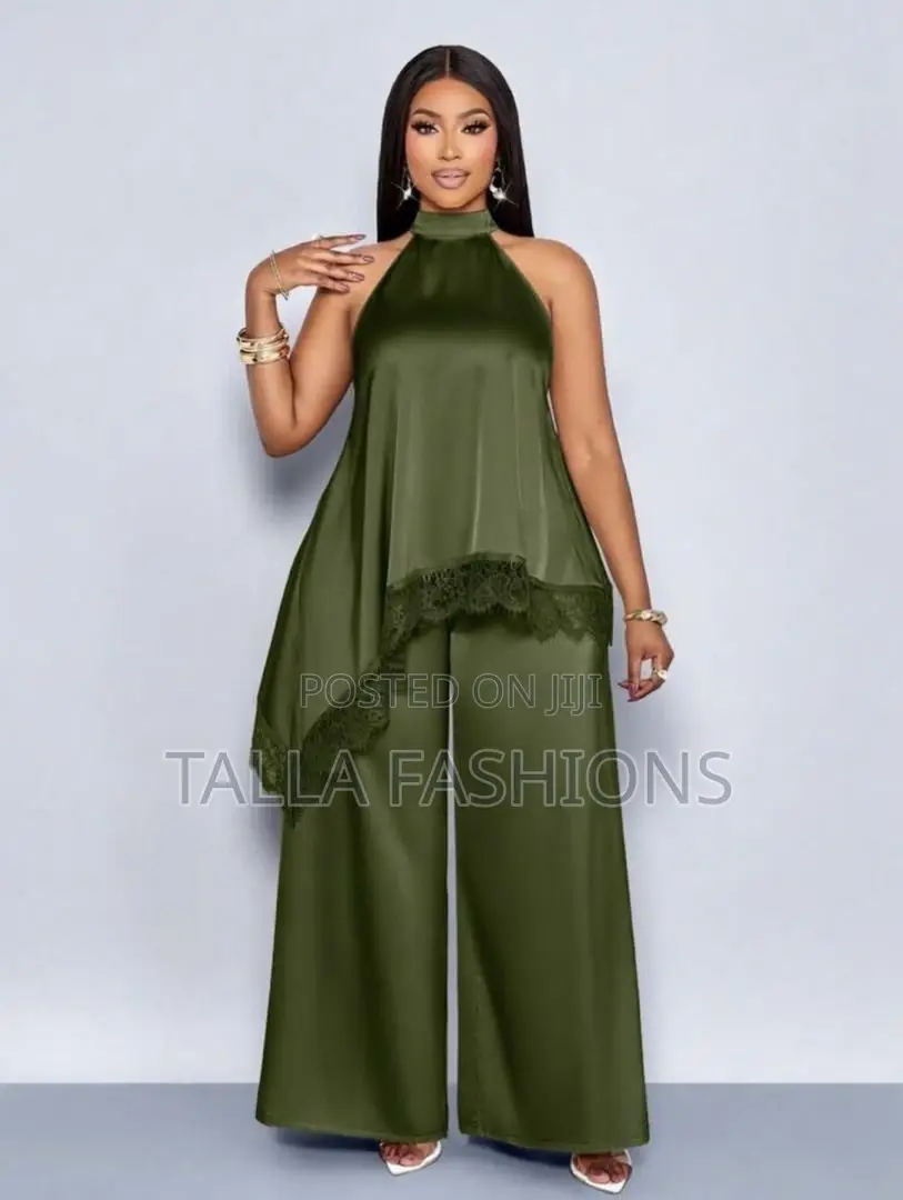 Satin Two Piece