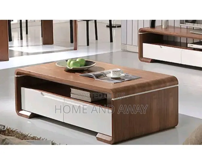 Curved Edges Corner Tables in All Colours From 600,000/- With Storage
