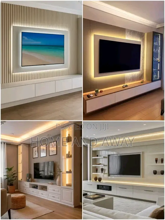 Exclusive Wall Unit Tv Stands in Uganda in Any Colour From 2,000,000/-