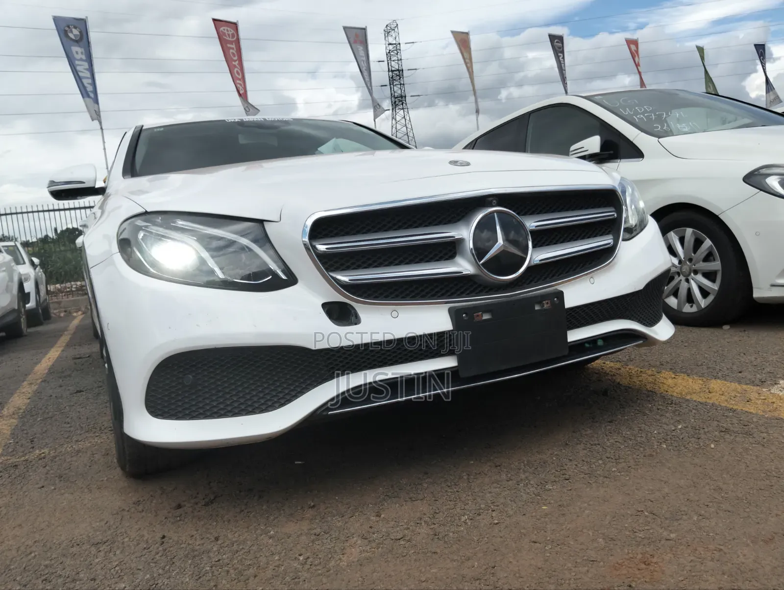 Mercedes-Benz E220 2017 White