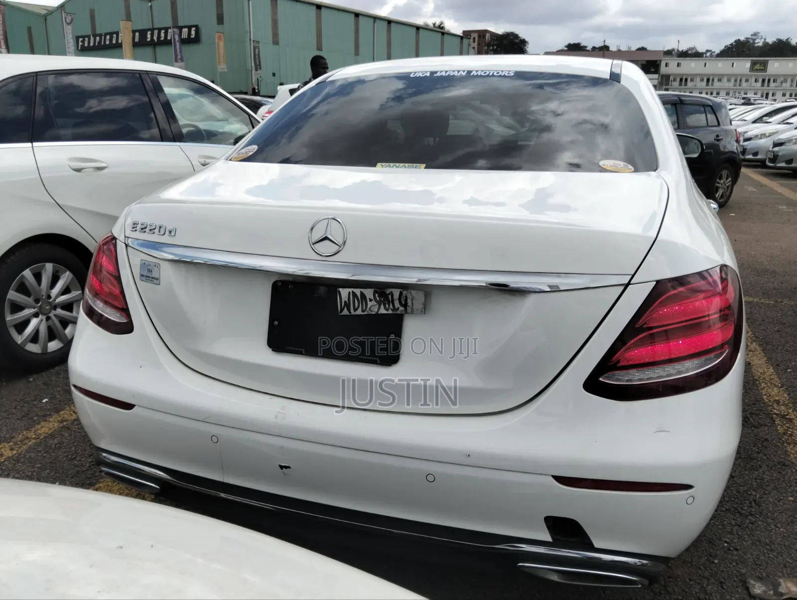 Mercedes-Benz E220 2017 White