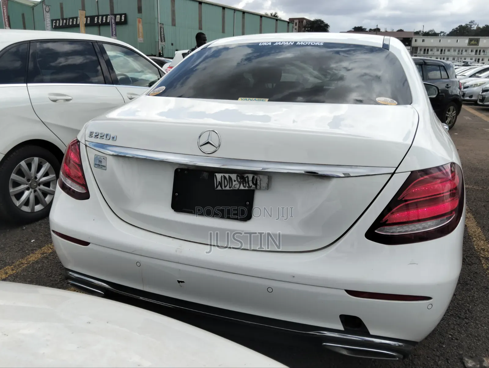 Mercedes-Benz E220 2017 White