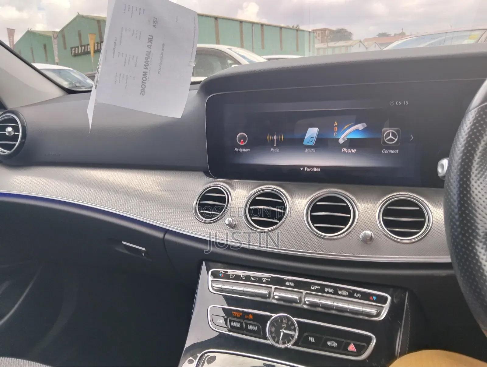 Mercedes-Benz E220 2017 White