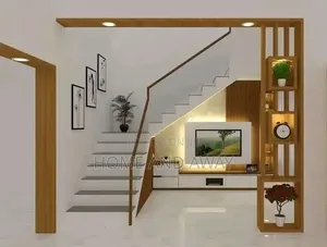 Under Stairs Wall Unit Tv Stands From 1,700,000/- Any Design/Colour