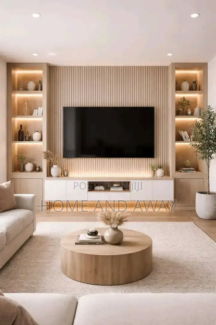 Twin Towers Wall Unit Tv Stands From 1,650,000/- In Any Colour