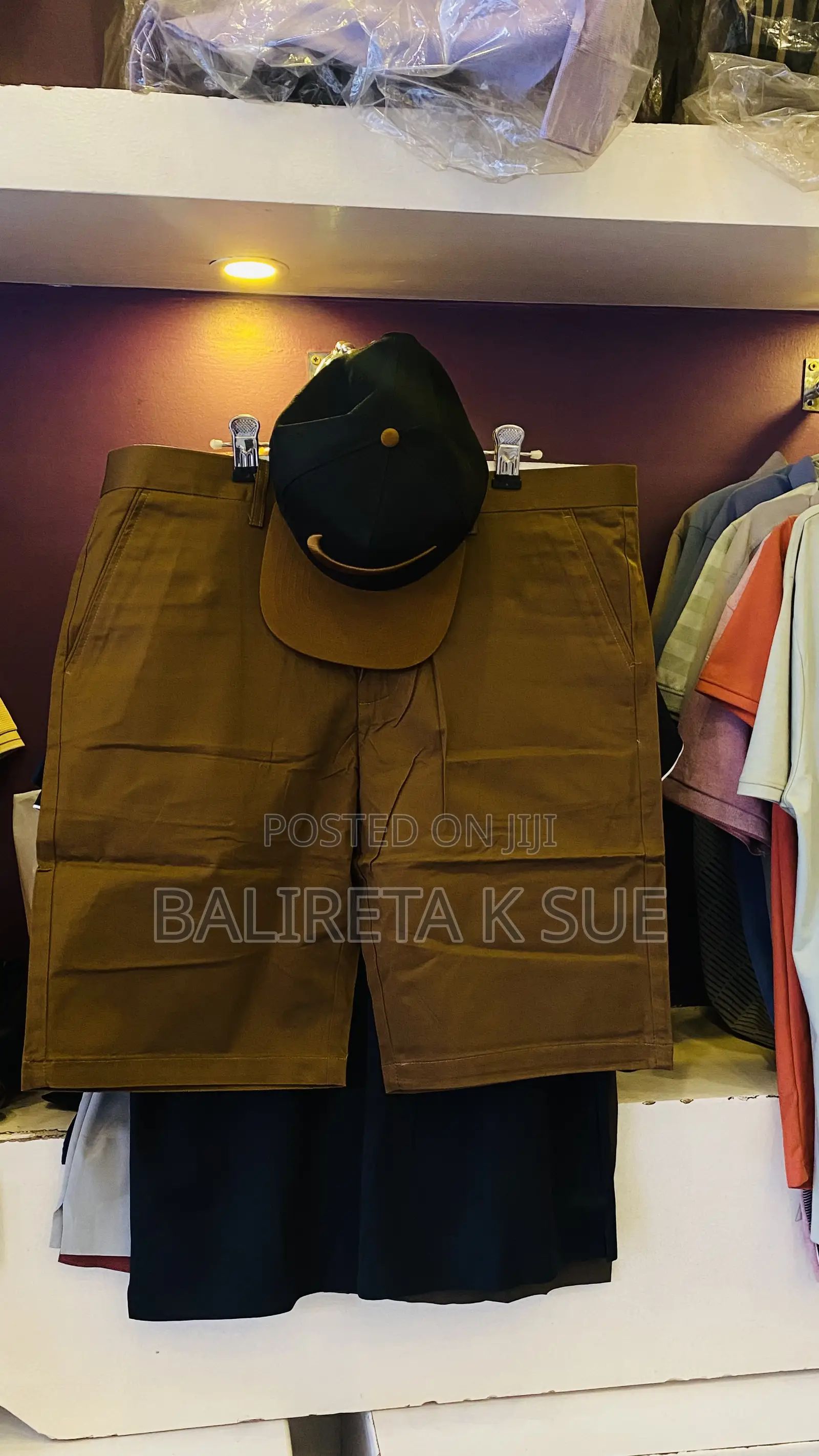 Men Shorts in Different Colors and Sizes