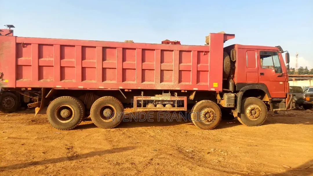 Dump Trucks HOWO 380 2025 Red