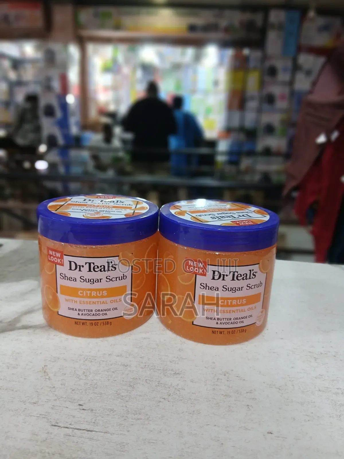 Dr. Teal's Citrus Shea Sugar Body Scrub.
