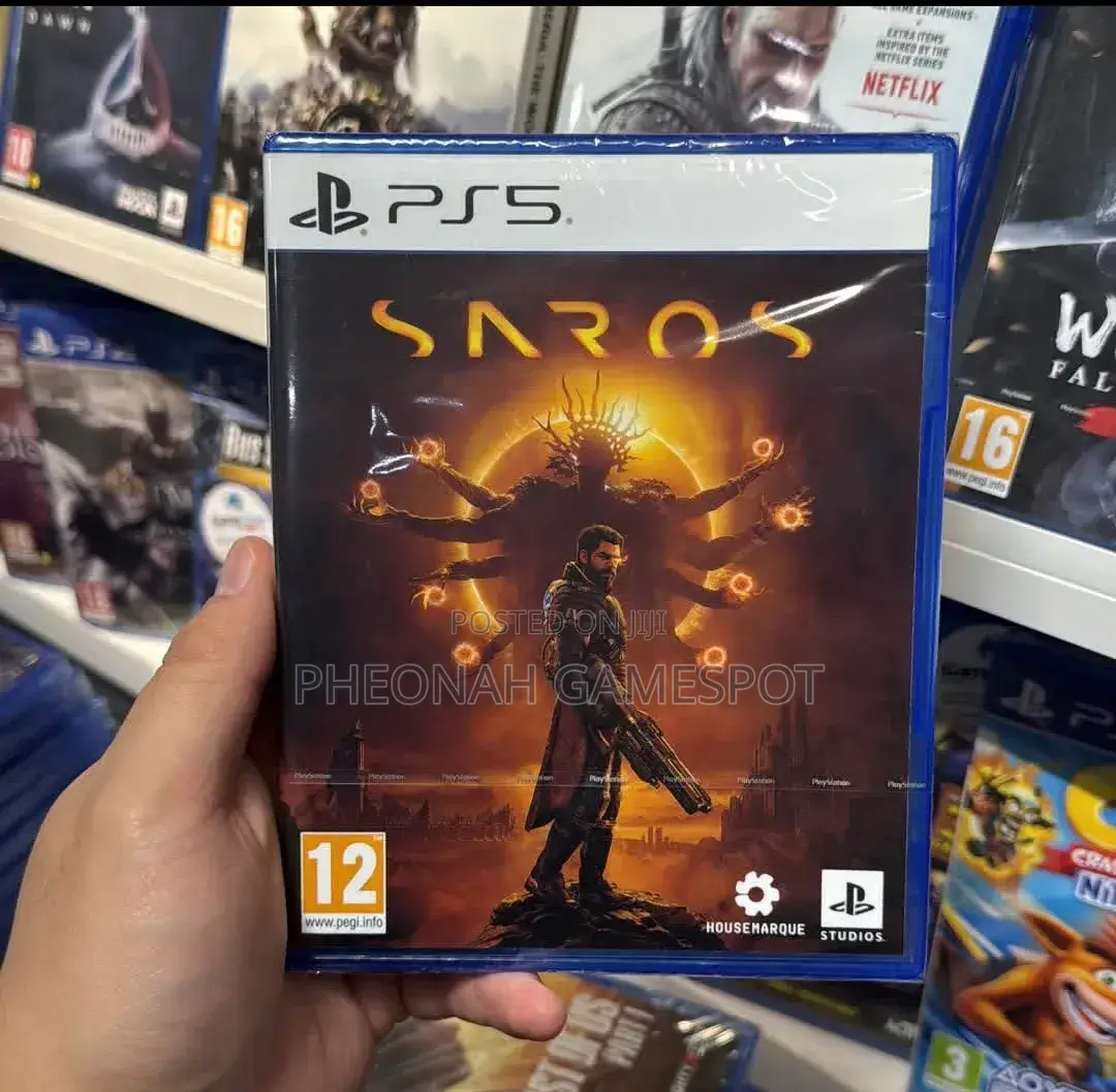 Saros Ps5 Video Game Cd
