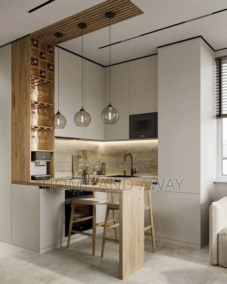 Semi Mini Kitchen Cabinets From 780,000/- Per Running Meter Any Colour