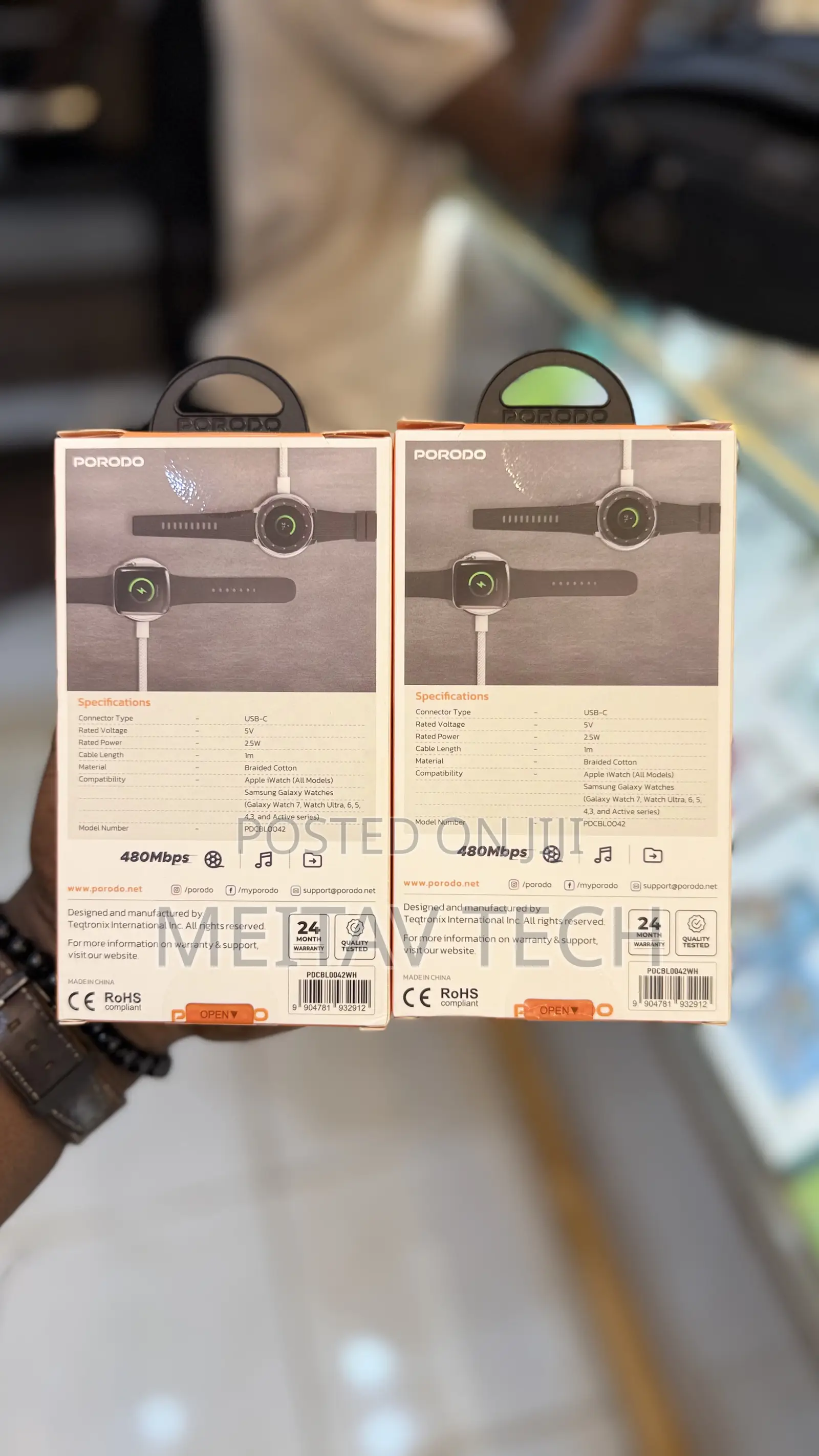 Magnetic Watch Charger, Type C